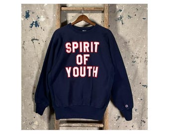1990s Champion Crewneck Spirit of Youth