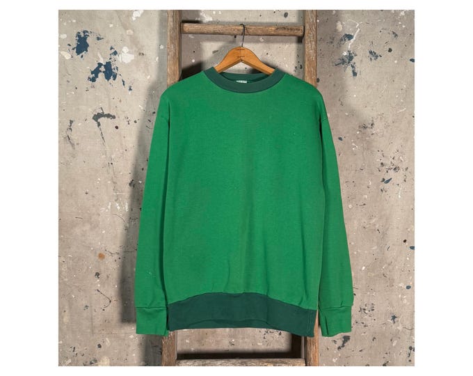 1970s Two Tone Crewneck Sweatshirt