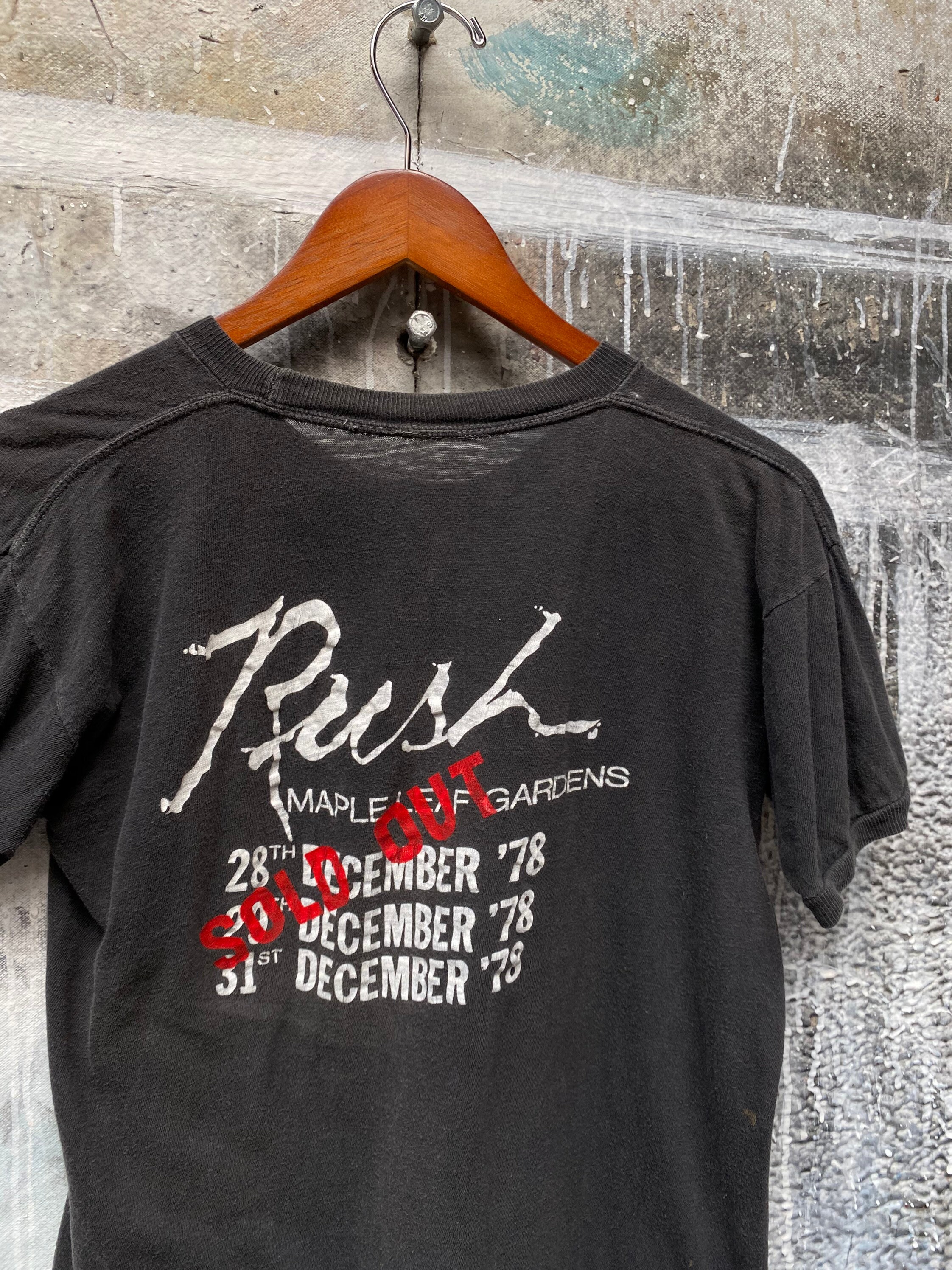 RUSH '70s Tour of the Hemispheres T-shirt Toronto - Etsy
