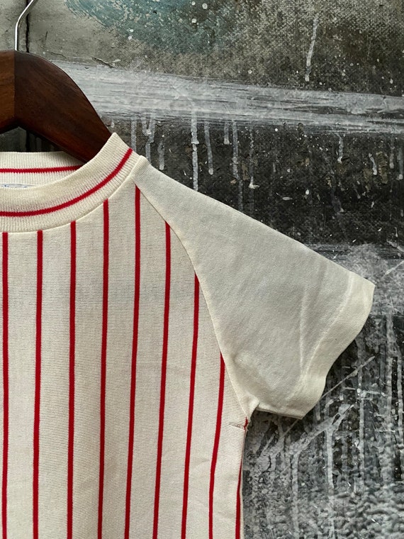 Kids '60s Stripe T-shirt Knit - image 6