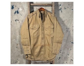 WWII '40s Khaki Shirt Deadstock