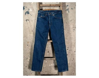 1980s Levi's 505 Jeans Orange Tab 30 Waist