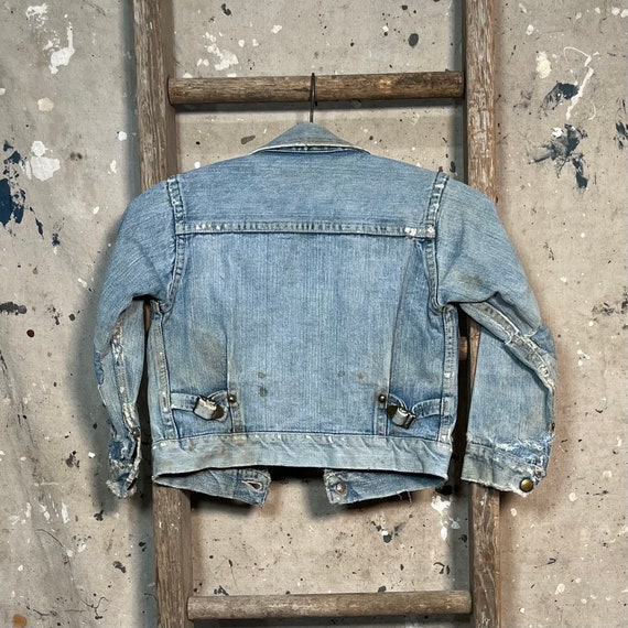 Buckle Back '50s Kids Denim Jacket Type 2 - image 3