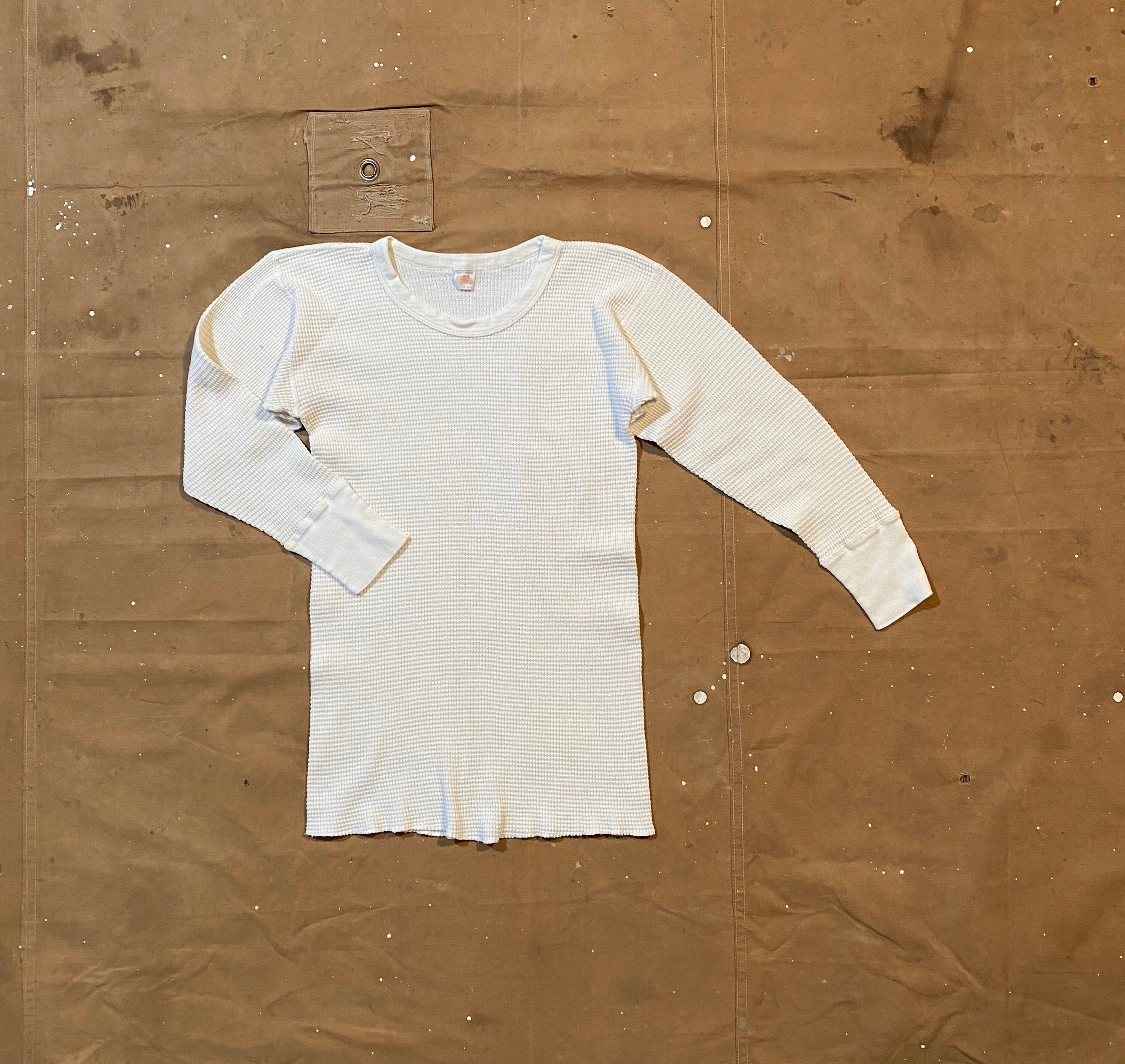 Loom '70s Thermal Waffle Shirt - Etsy 