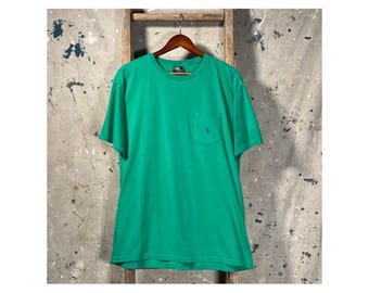 1990s Ralph Lauren Polo Pocket T-Shirt