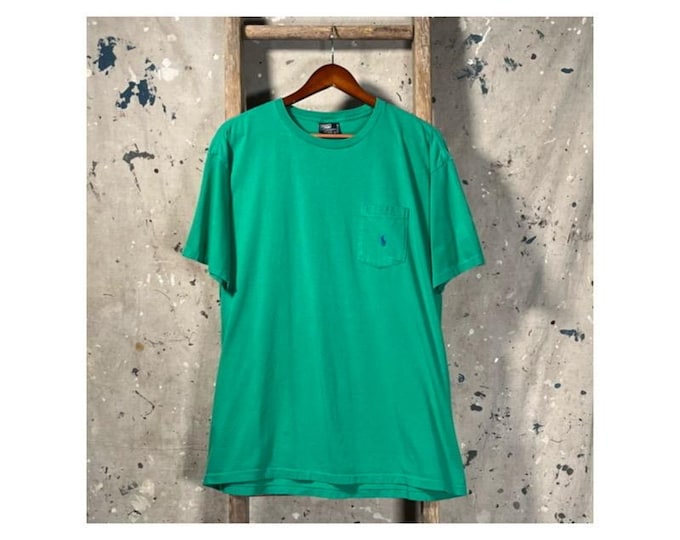 1990s Ralph Lauren Polo Pocket T-Shirt
