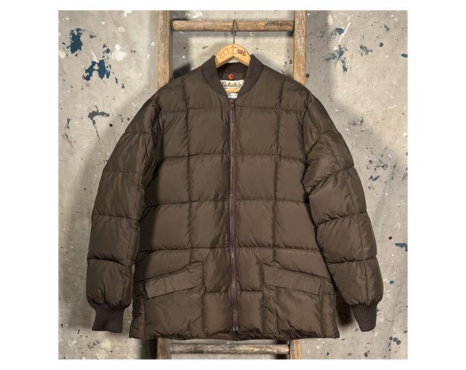 Quilted 1990s Cabela's Down Jacket
