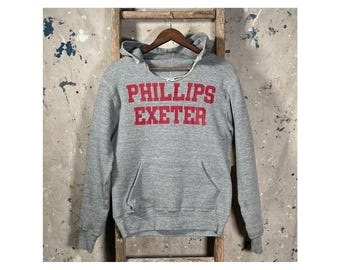 1980s Double Face Russel Hoodie Phillips Exeter
