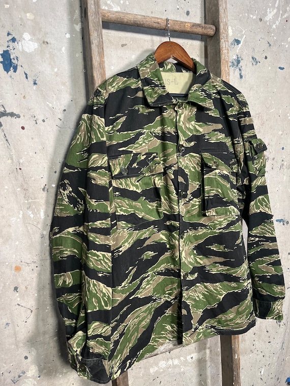 Deadstock 1980s Tiger Stripe Products Camo Jacket - image 6