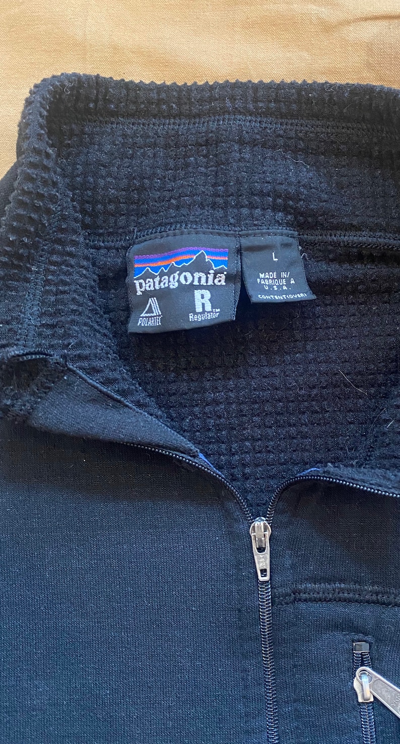 FA00 Patagonia Regulator Fleece Pullover USA image 6