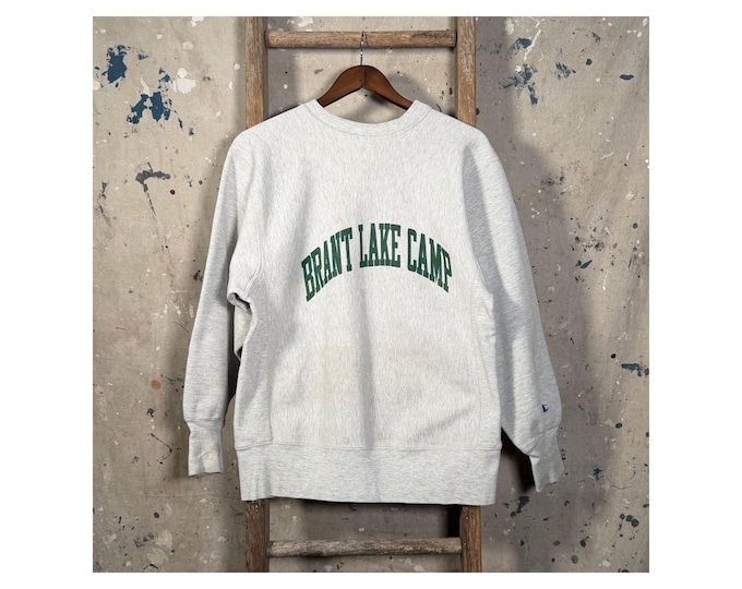 Brant Lake Camp ‘90s Champion Crewneck Reverse Weave