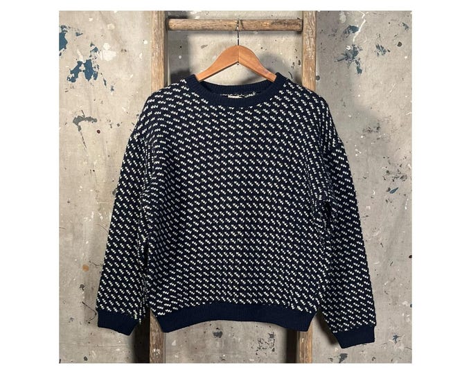 Birdseye 1960s LL Bean Sweater Made in Norway