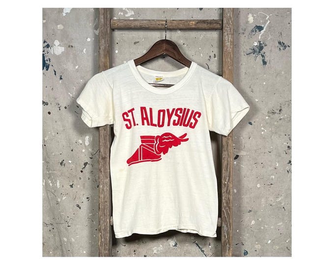 Winged Foot 1960s Track T-shirt St. Aloysius