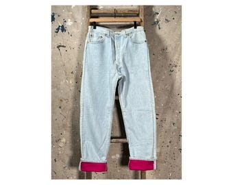 1980s Levi's 501 Jeans 36 waist Flannel lined