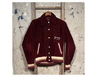 Empire 1940s / 50s Corduroy Varsity Jacket