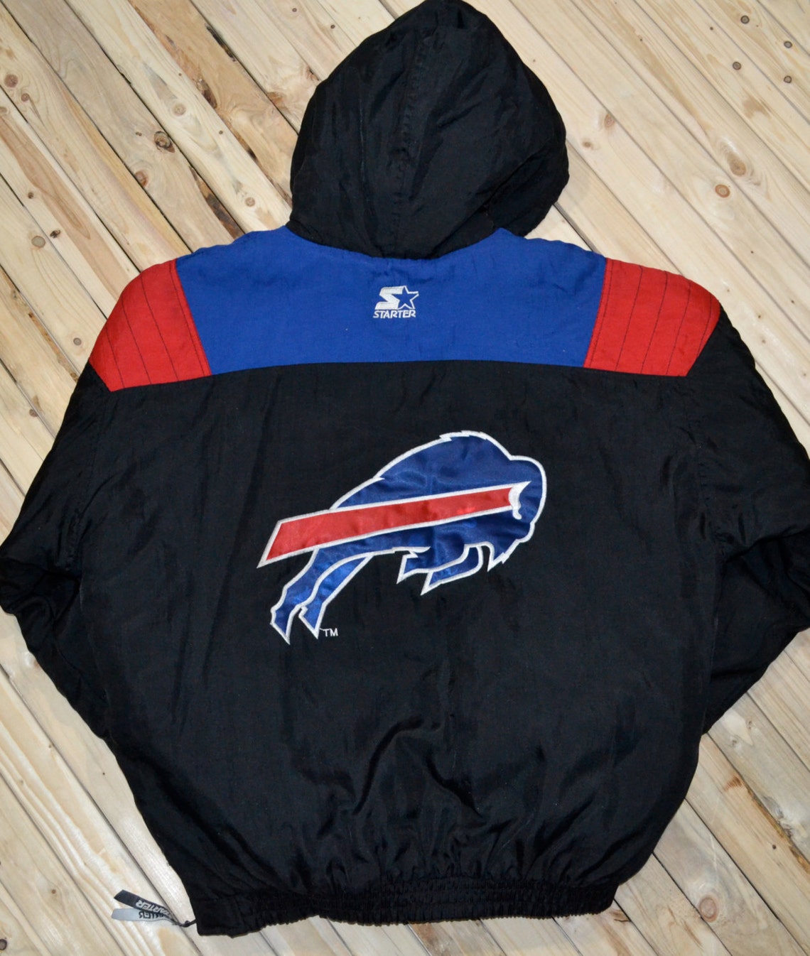Buffalo Bills Starter Jacket insulated pullover | Etsy