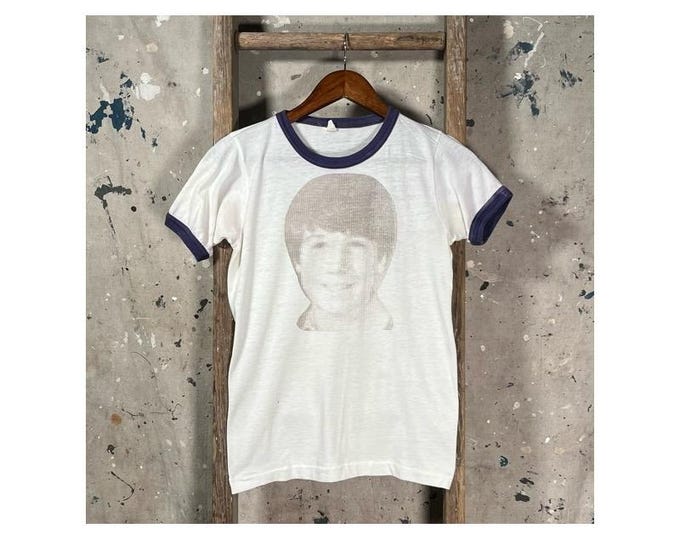 1970s Ringer T-shirt photo print