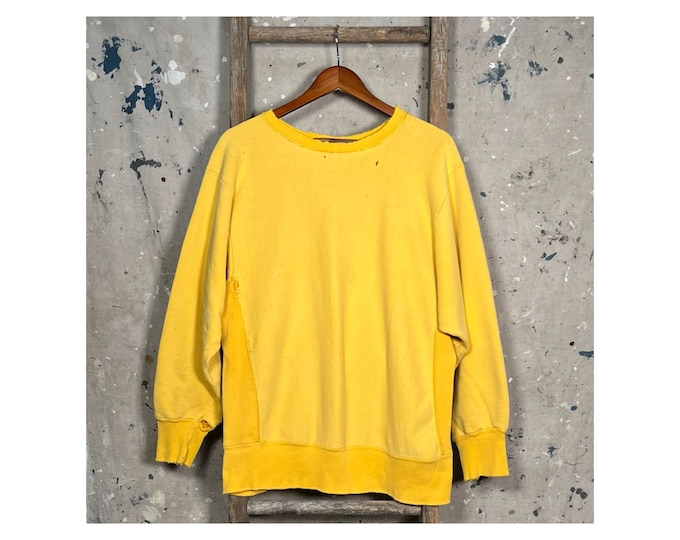 Two Tone '80s Champion Reverse Weave Crewneck XL