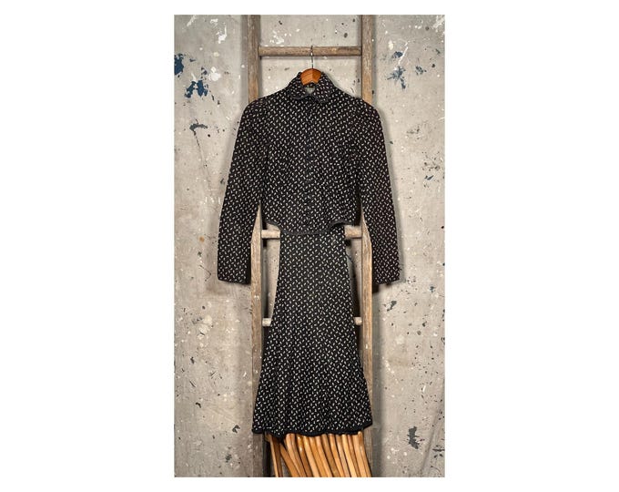 1970s Betsey Johnson Alley Cat Victorian Dress