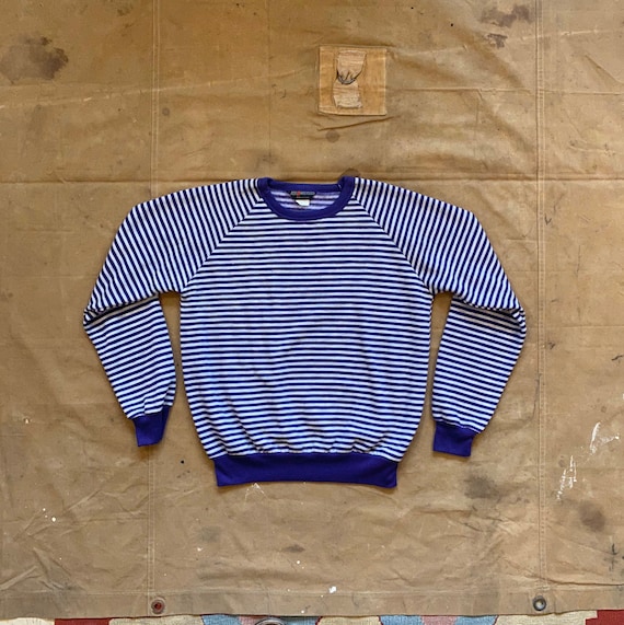 70 Sweatshirt Raglan Stripe