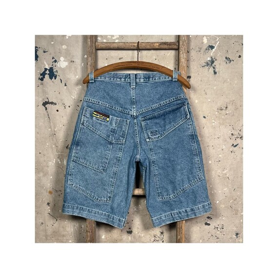 1990s JNCO Funktion Denim Shorts Baggy Jorts - Etsy Israel