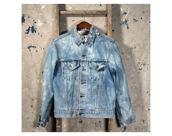 Thrashed Big E Levi's Denim Jacket Type 3