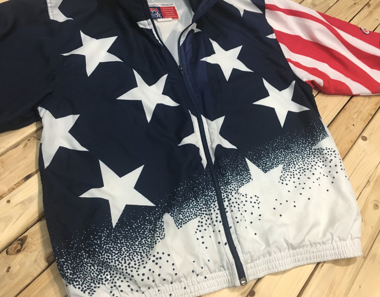 Veste Vintage Starter Atlanta 1996 Dream Team USA - Taille L Femme - Occasion Bon état