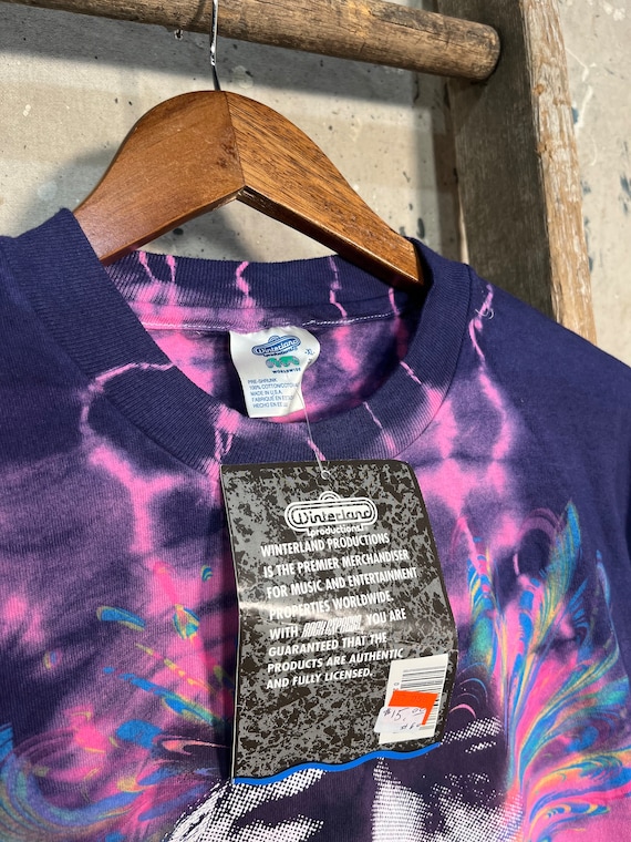 Jimi Hendrix '90s Tie Dye T-shirt *Deadstock - image 3