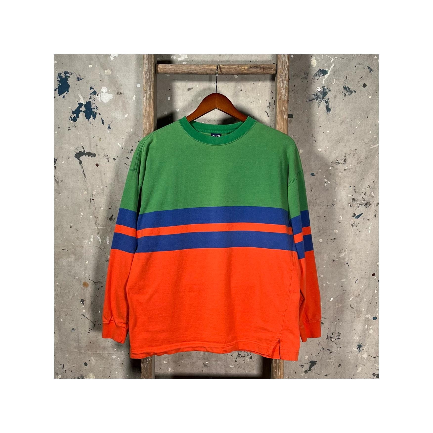 90s USA製 old gap border longsleeve tee 1990s Gap Striped Long Sleeve - Etsy