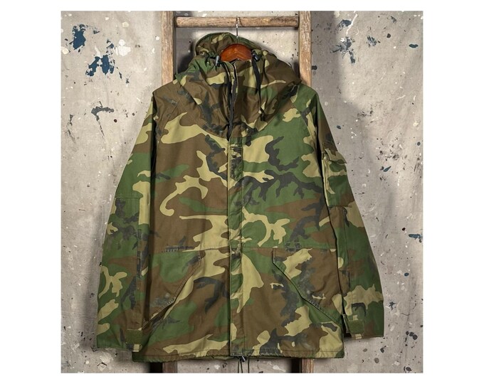 Gore Tex Parka '80s Camouflage Shell