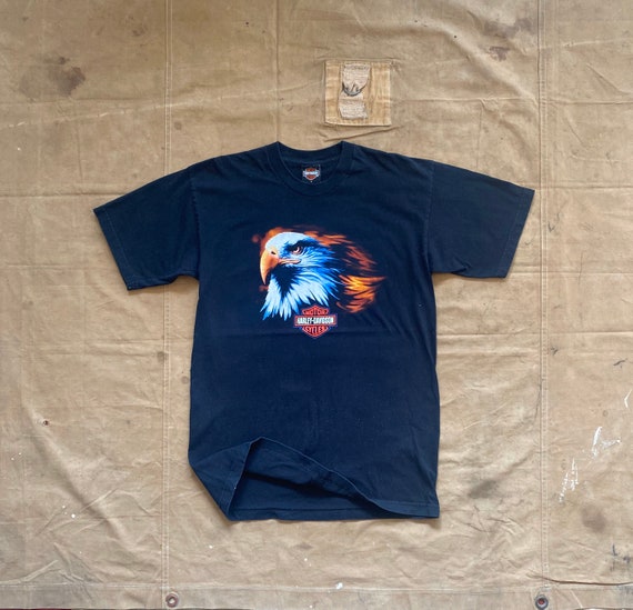 Harley Davidson T-shirt double sided - image 4