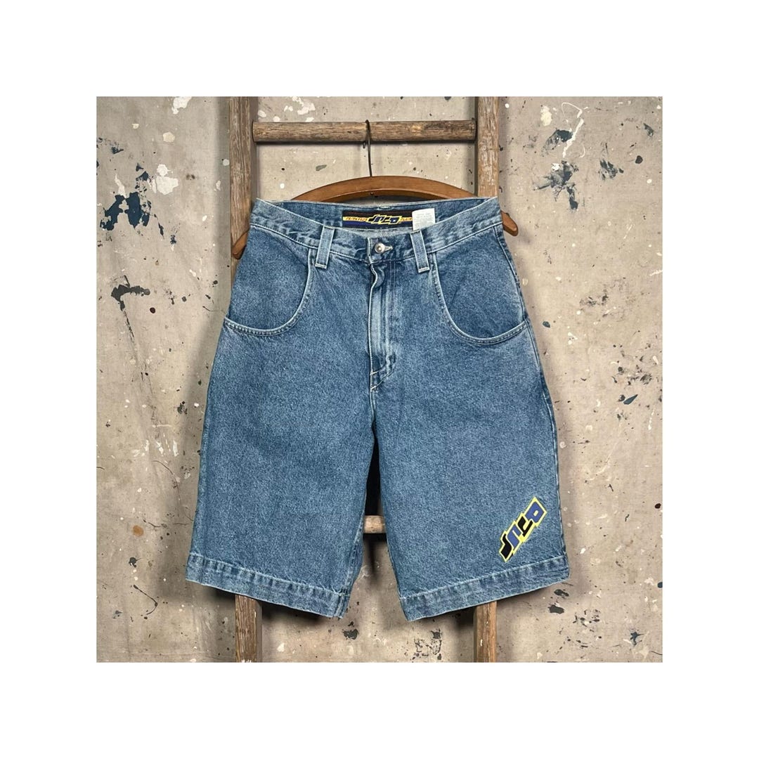 1990s JNCO Funktion Denim Shorts Baggy Jorts - Etsy