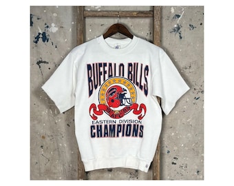 Cutoff '80s Buffalo Bills Sweatshirt