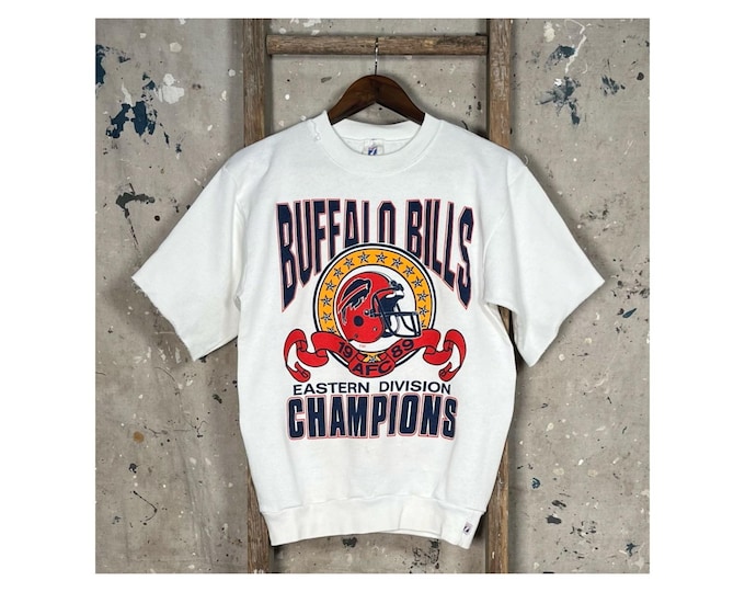 Cutoff '80s Buffalo Bills Sweatshirt