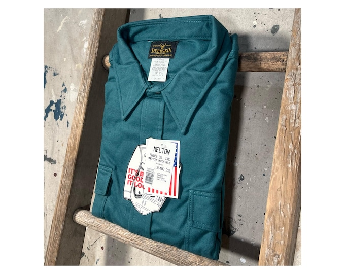 1970s Chamois Shirt By Melton Deadstock