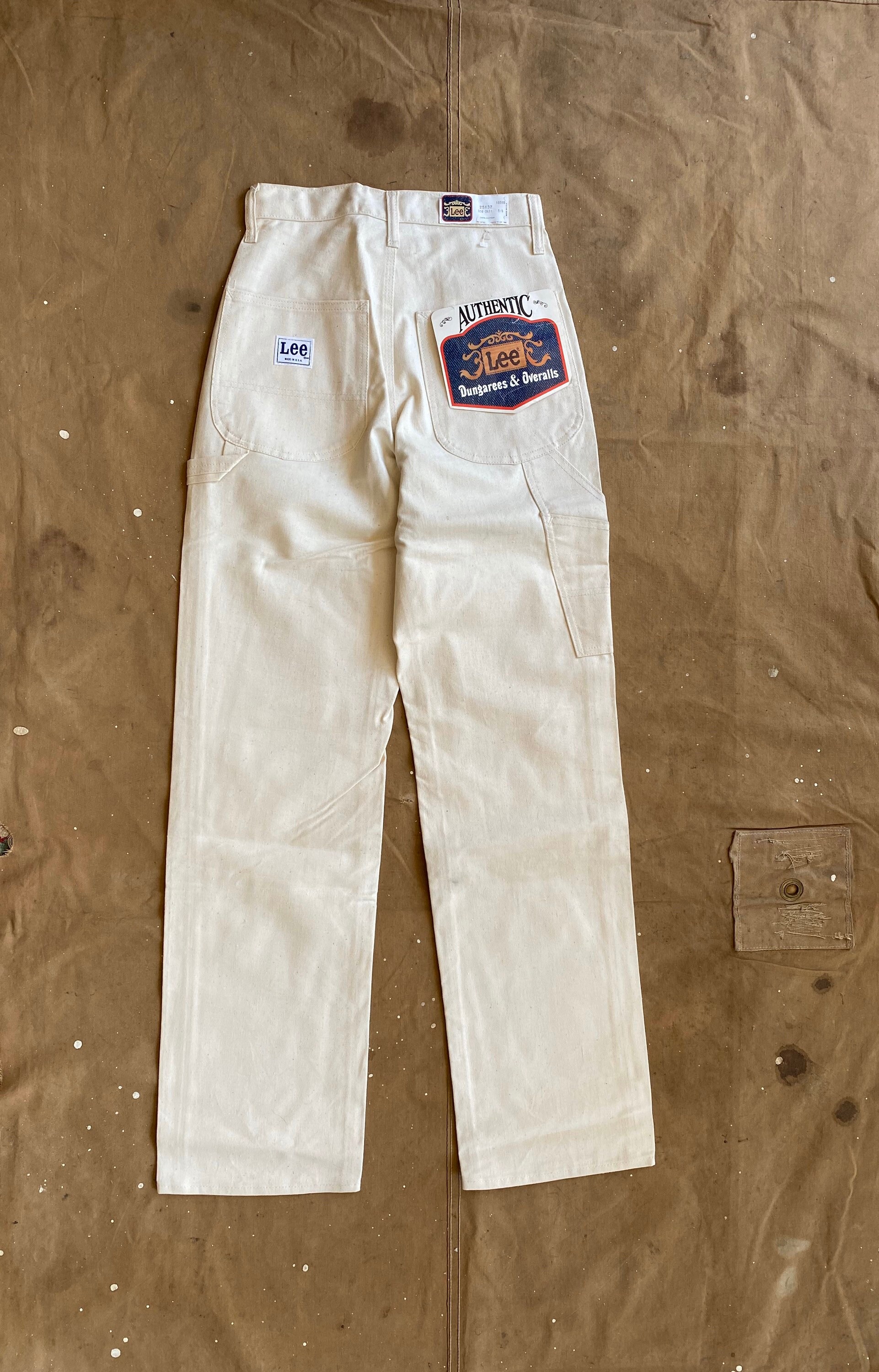 70s Lee Painters Pants 25 waist Dungarees Deadstock* 70s Lee Painters Pants 25 waist Dungarees Deadstock*