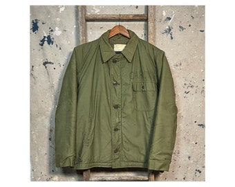 1970s USN A-2 Deck Jacket Stencil