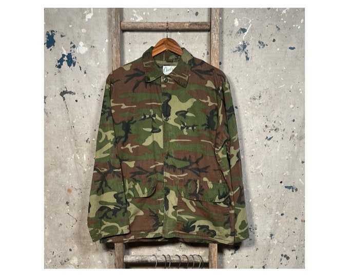 1970s Hunting Camo Jacket by Chief