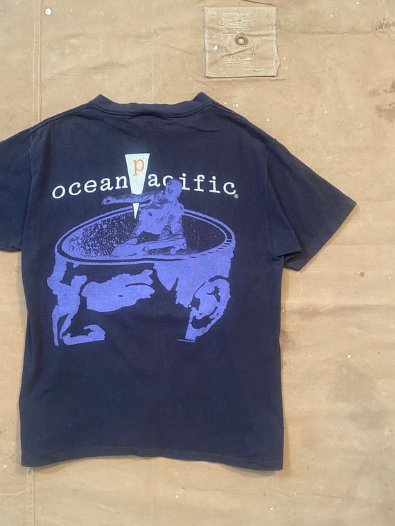 80s Ocean Pacific Skate T-Shirt - image 4