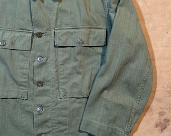 40s Vintage Modified US Army HBT Jacket - Large – Omega