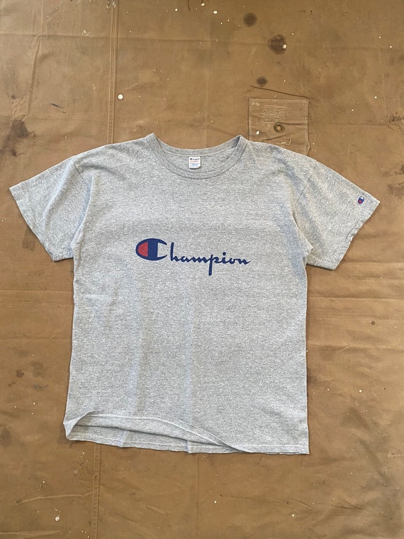 80s Champion T-shirt Heather 88 12 - Etsy