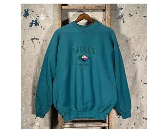 1980s Lake Placid Sweatshirt Adirondack San Segal