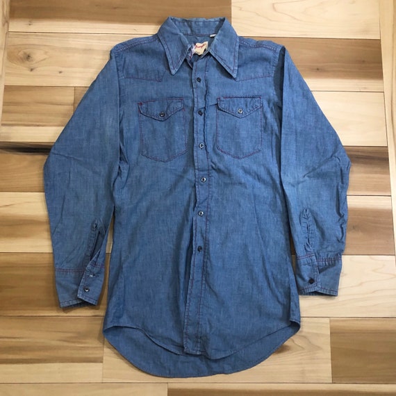 60s Wrangler Chambray Shirt