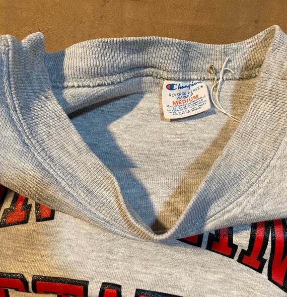 Double Face ‘80s Champion Reverse Weave Sweatshir… - image 5