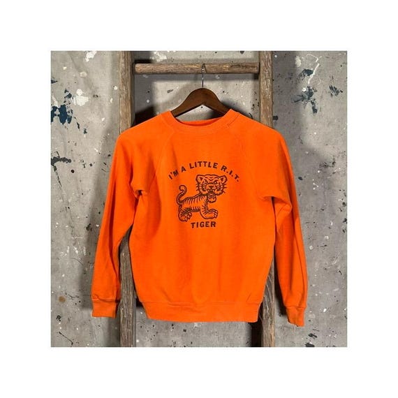 1960s Tiger Sweatshirt Rochester Institute of technology