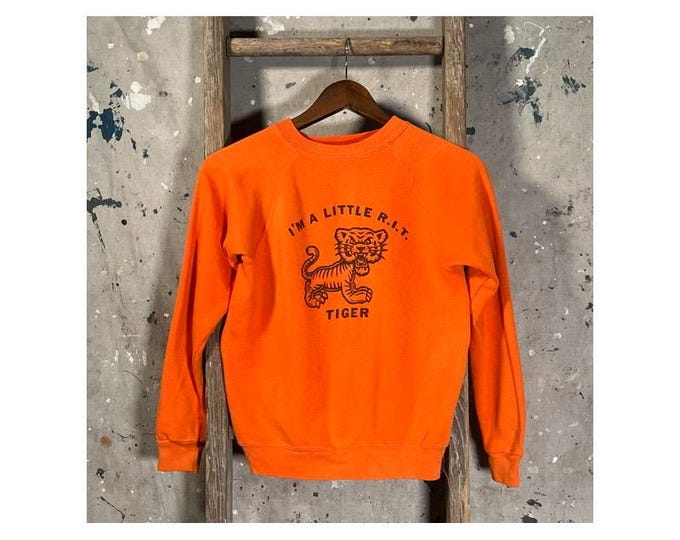 1960s Tiger Sweatshirt Rochester Institute of technology