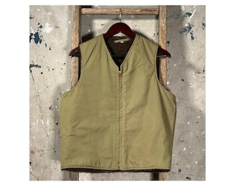 1940s Alpaca Lined Fur Vest WW2