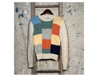 1960s / 70s Color Block Sweater by Casual Corner