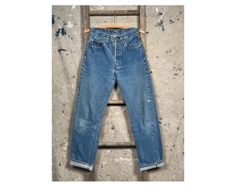 1980s Levi's 501 Redline Jeans Selvedge 26 waist