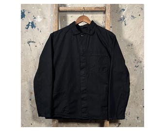 Black Chore Jacket 3 Pocket